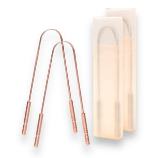 100% Pure Copper Tongue Scraper