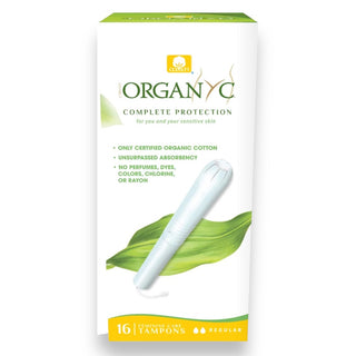 Organyc 100% Certified Organic Cotton Tampons