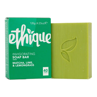 Ethique Invigorating Matcha, Lime, & Lemongrass Soap Bar