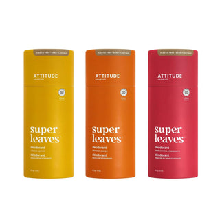 Bundle of ATTITUDE Plastic-Free Deodorant