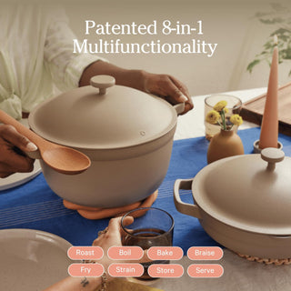 Our Place Perfect Pot - 5.5 Qt. Nonstick Ceramic Sauce Pan with Lid