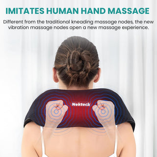 Nekteck Vibrating Neck and Back Massager