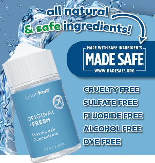 Jonah Fresh All Natural Mouthwash Concentrate