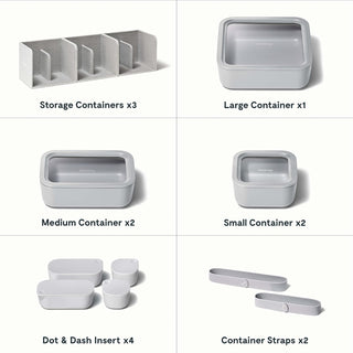 Caraway Glass Food Storage Set, 14 Pieces