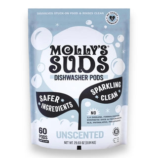 Molly's Suds Natural Dishwasher Pods