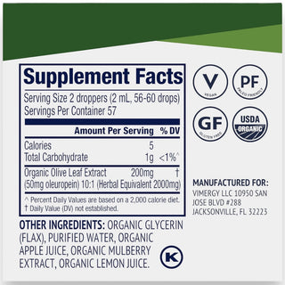 Organic Olive Leaf Extract